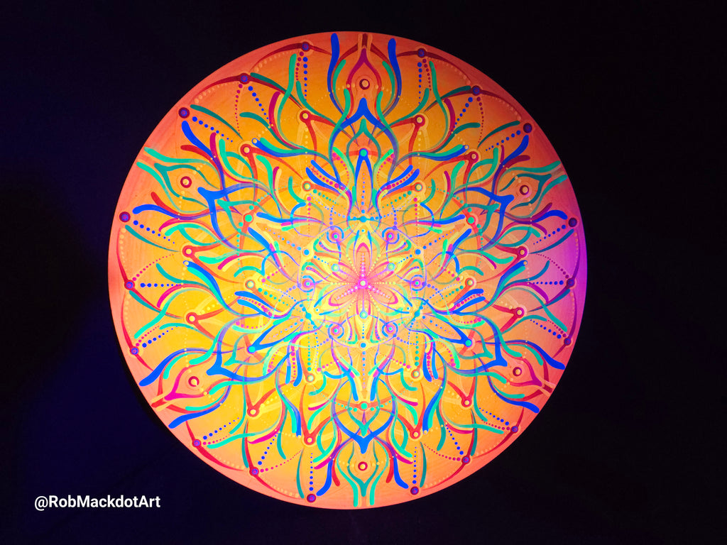 60cm Original Psychedelic Artwork 12