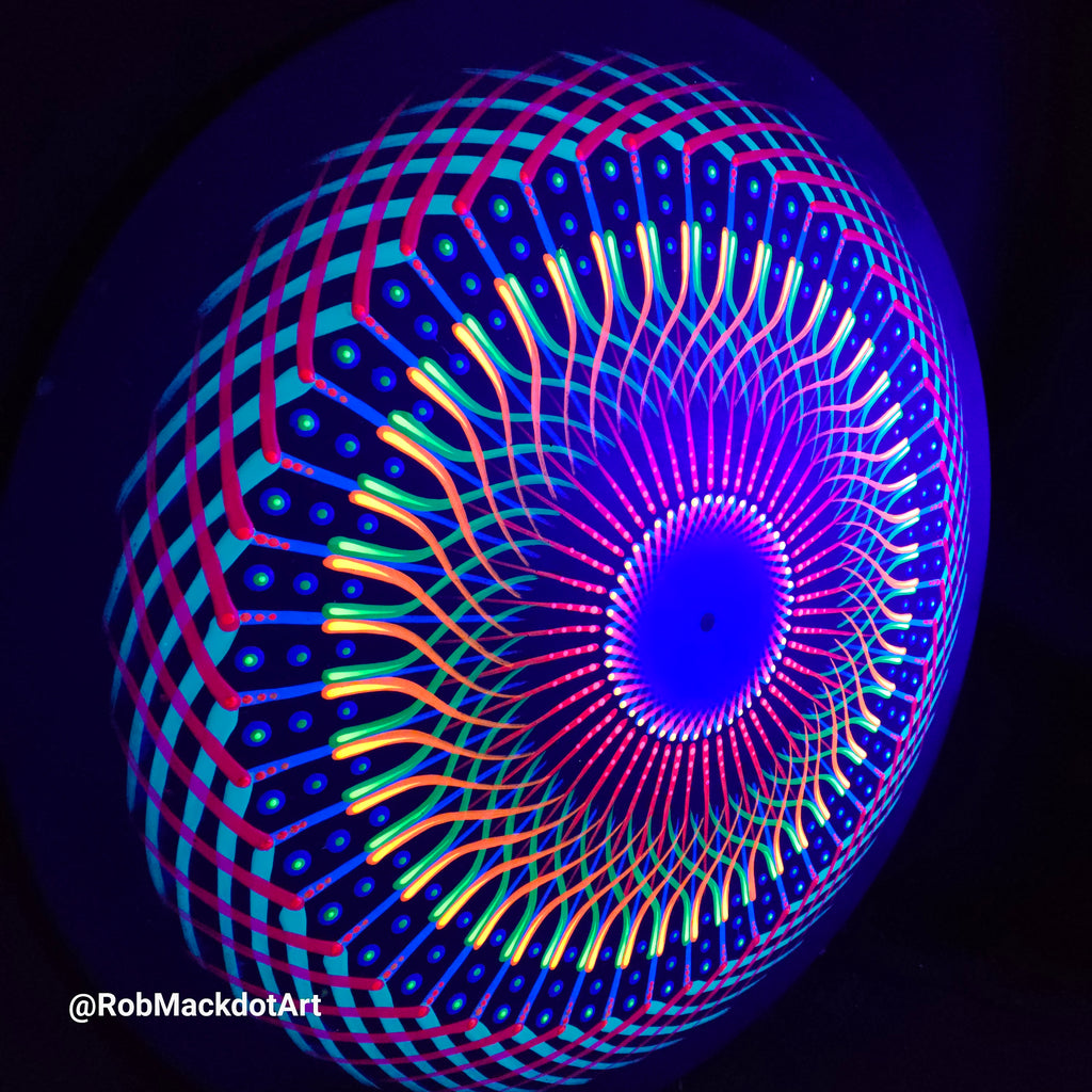 60cm Original Psychedelic Artwork 02