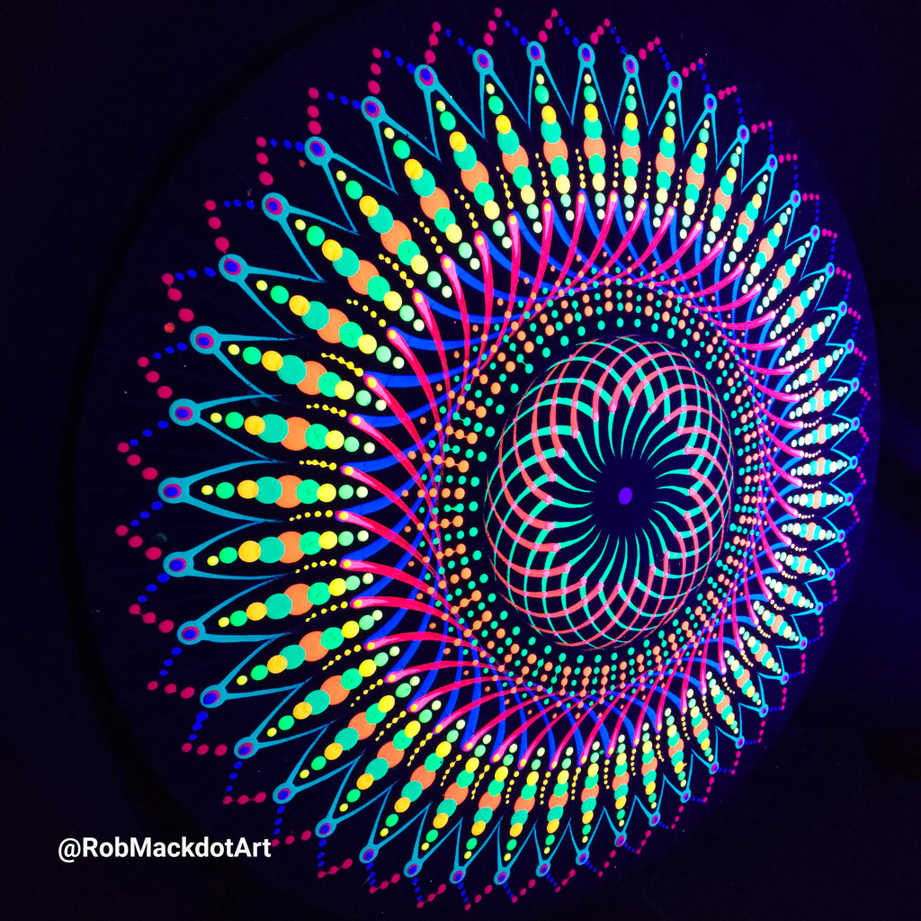 60cm Original Psychedelic Artwork 03