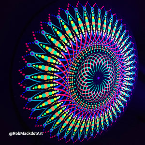 60cm Original Psychedelic Artwork 03