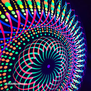 60cm Original Psychedelic Artwork 03