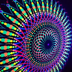 60cm Original Psychedelic Artwork 03