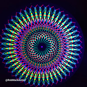 60cm Original Psychedelic Artwork 03