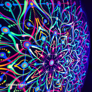 60cm Original Psychedelic Artwork 06