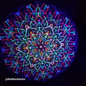 60cm Original Psychedelic Artwork 06