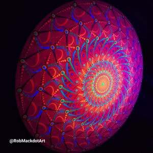 60cm Original Psychedelic Artwork 04
