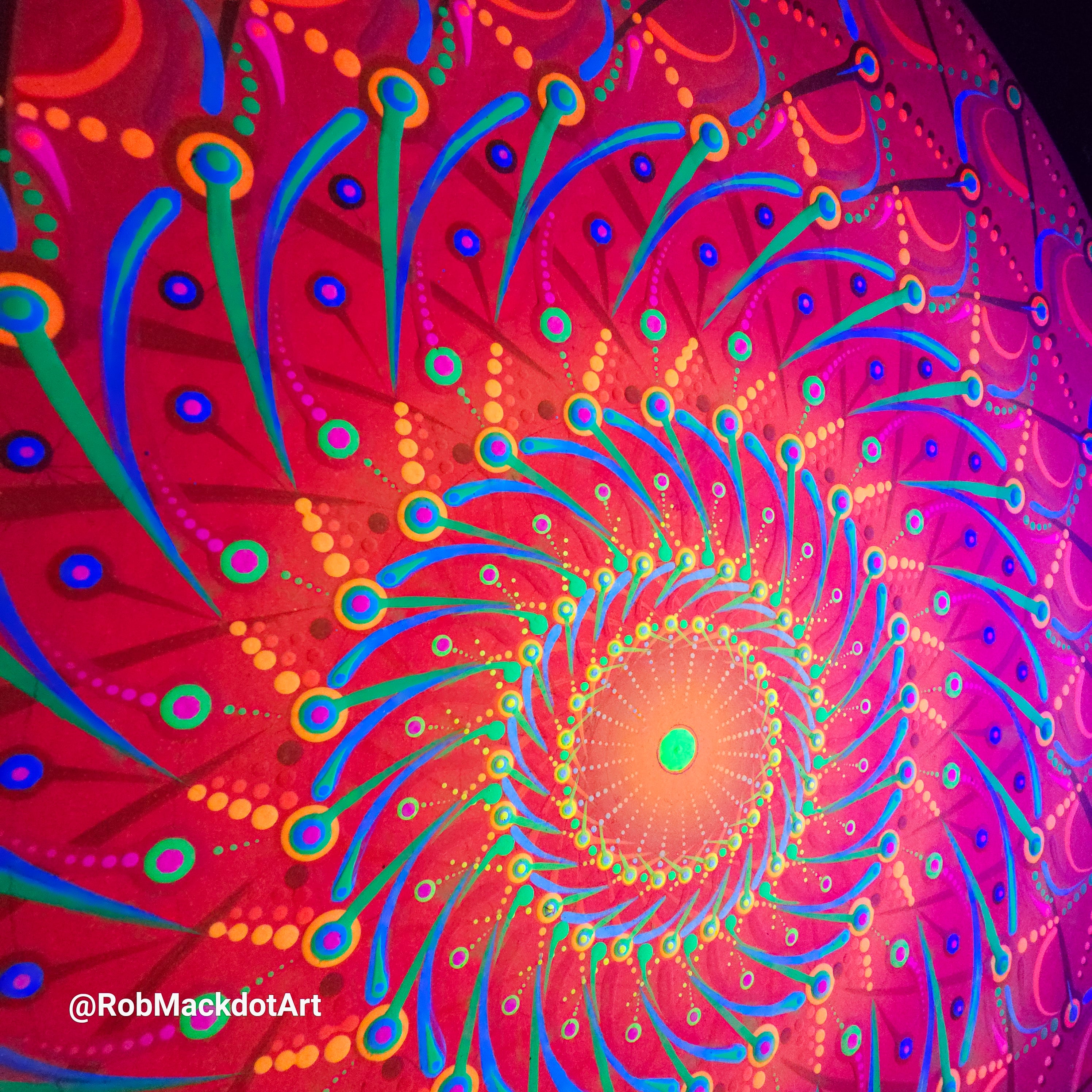 60cm Original Psychedelic Artwork 04