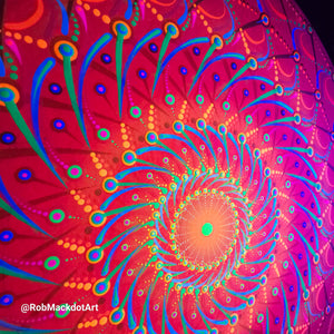 60cm Original Psychedelic Artwork 04