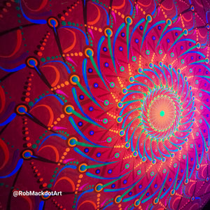 60cm Original Psychedelic Artwork 04