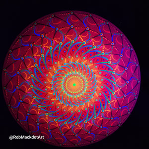 60cm Original Psychedelic Artwork 04