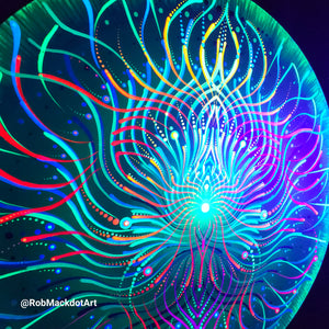 60cm Original Psychedelic Artwork 08