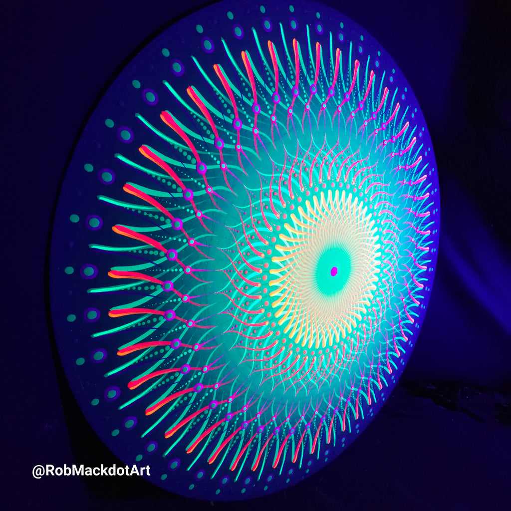 60cm Original Psychedelic Artwork 05