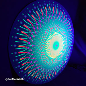 60cm Original Psychedelic Artwork 05