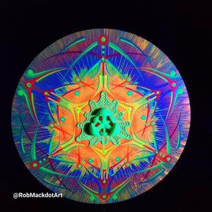60cm Original Psychedelic Artwork 10