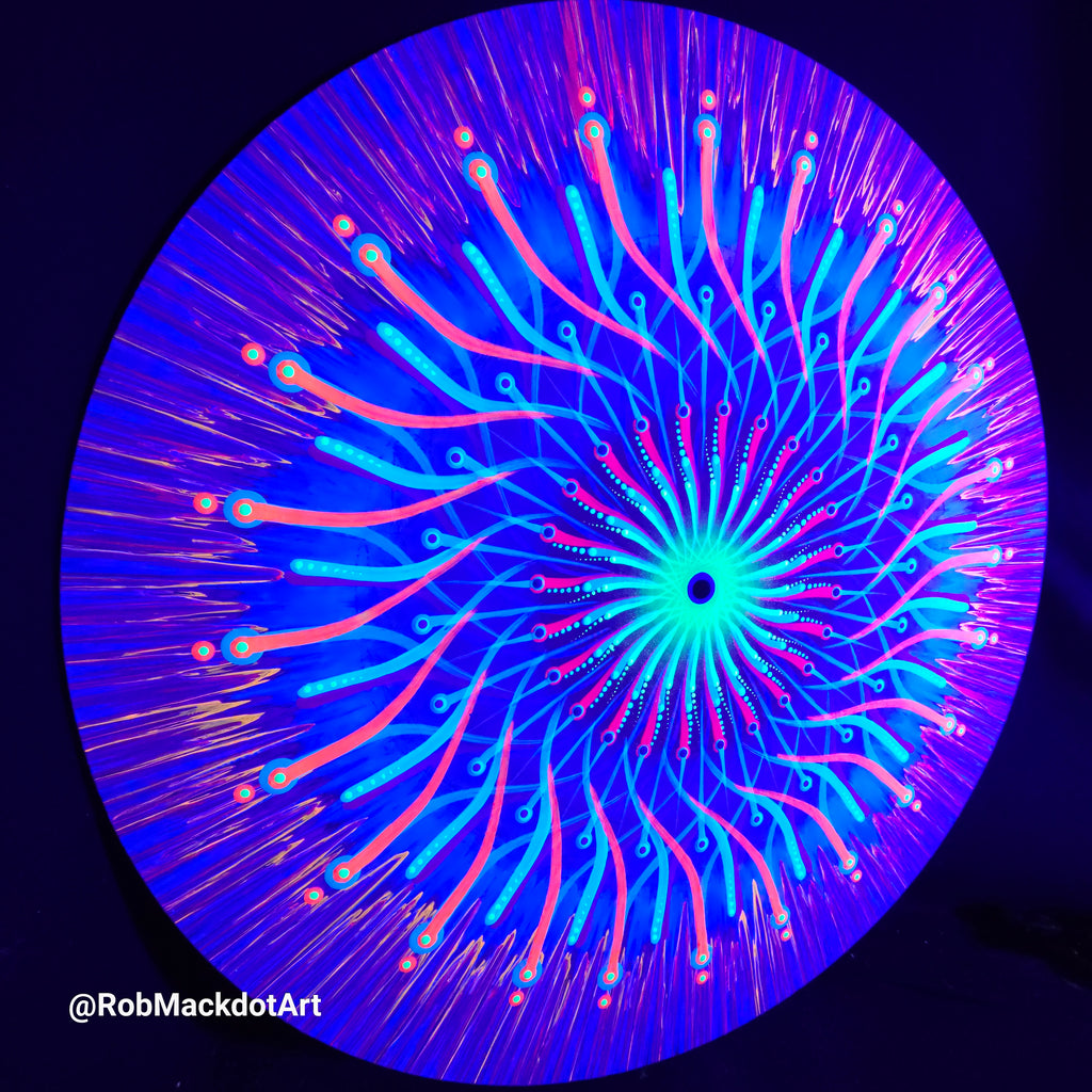 60cm Original Psychedelic Artwork 07