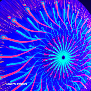 60cm Original Psychedelic Artwork 07