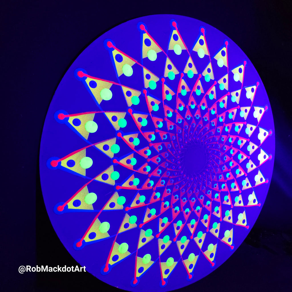60cm Original Psychedelic Artwork 09