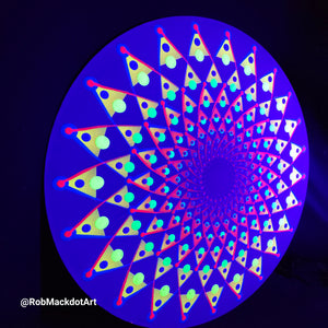 60cm Original Psychedelic Artwork 09