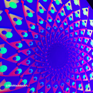 60cm Original Psychedelic Artwork 09