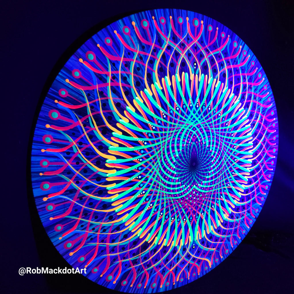60cm Original Psychedelic Artwork 11