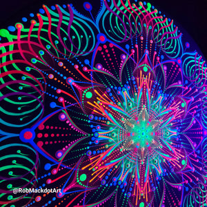 60cm Original Psychedelic Artwork 13