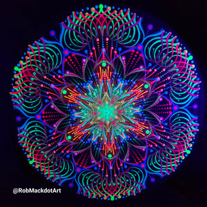 60cm Original Psychedelic Artwork 13