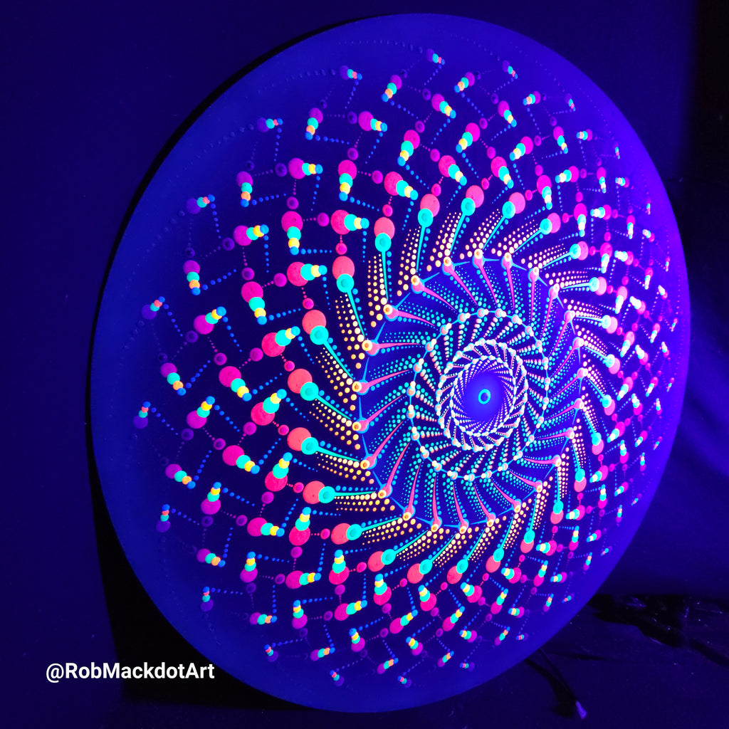 60cm Original Psychedelic Artwork 14
