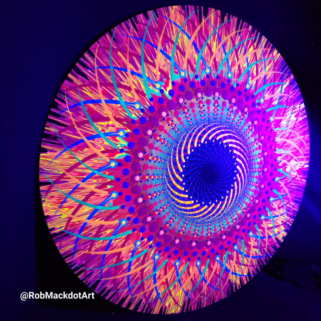60cm Original Psychedelic Artwork 15