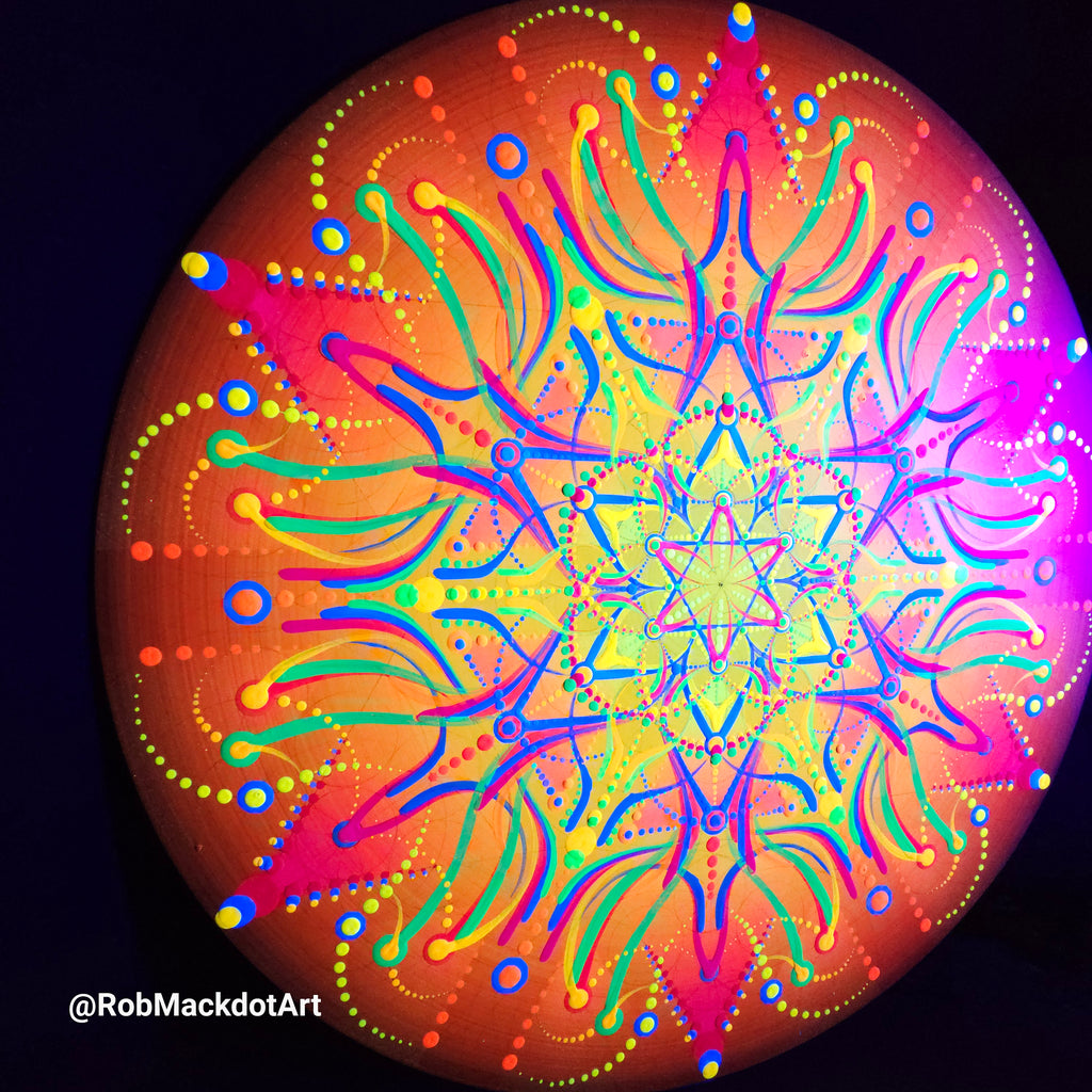 60cm Original Psychedelic Artwork 16