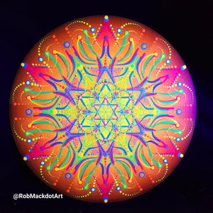 60cm Original Psychedelic Artwork 16