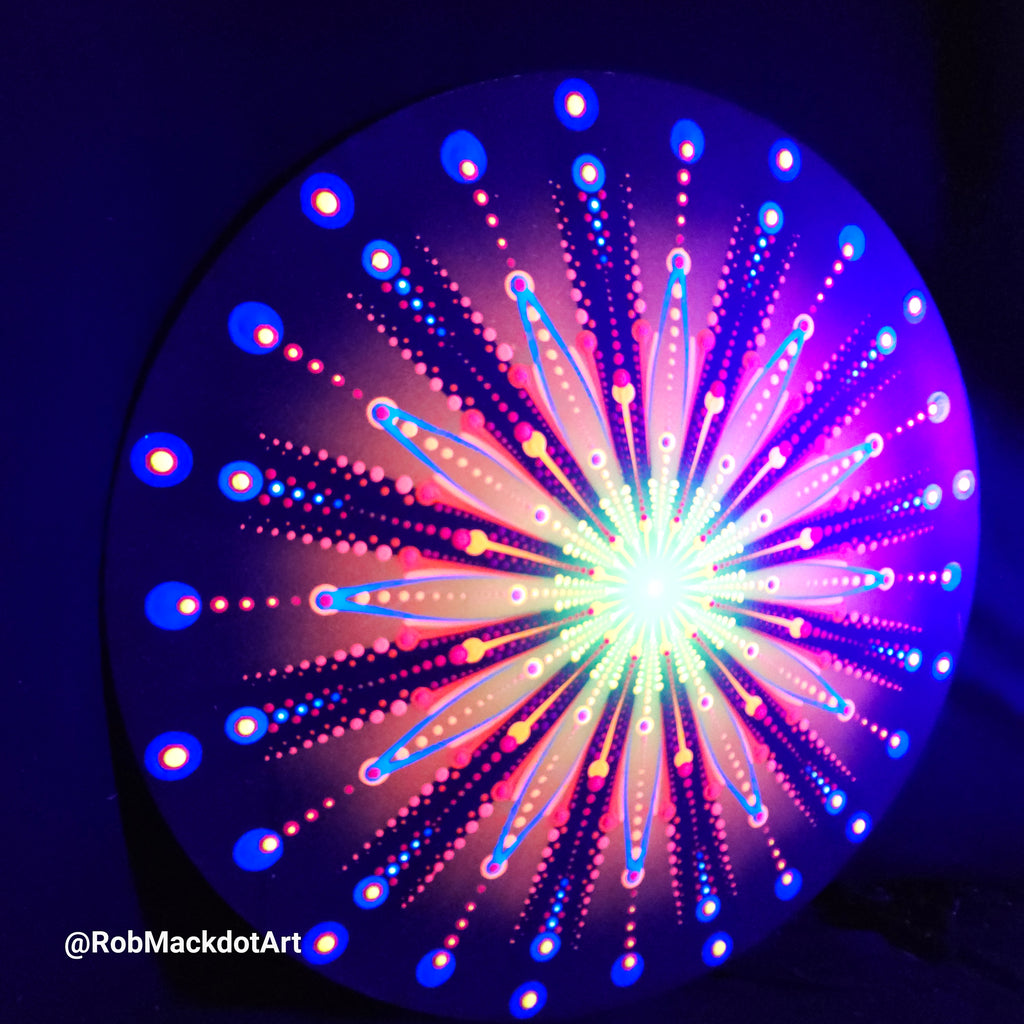 60cm Original Psychedelic Artwork 17