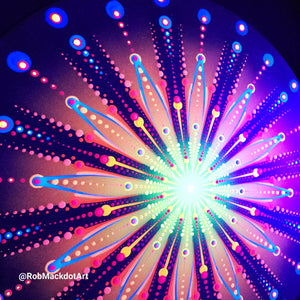 60cm Original Psychedelic Artwork 17