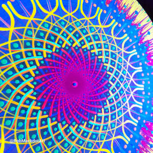 60cm Original Psychedelic Artwork 18