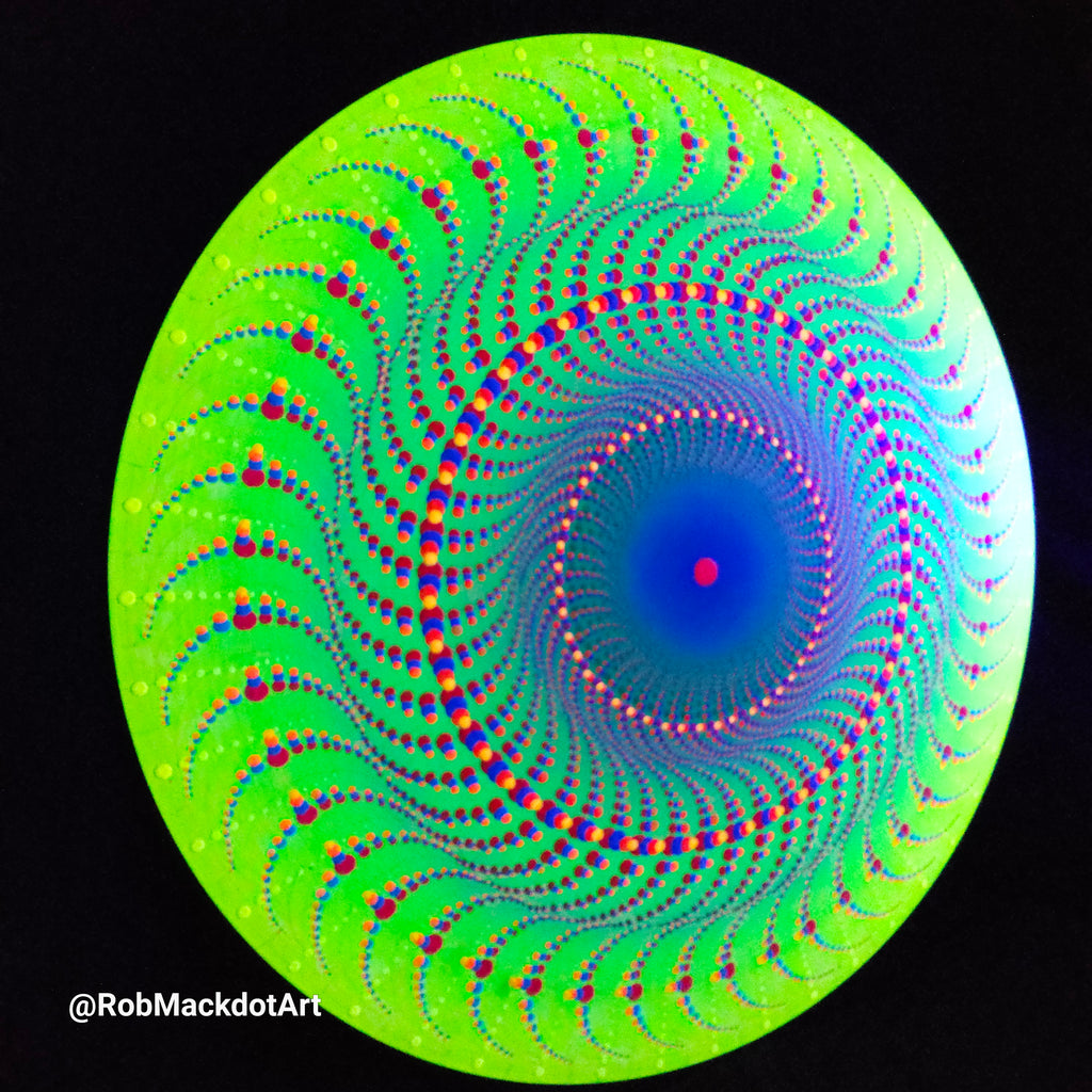 60cm Original Psychedelic Artwork 20
