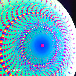 60cm Original Psychedelic Artwork 20