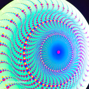 60cm Original Psychedelic Artwork 20