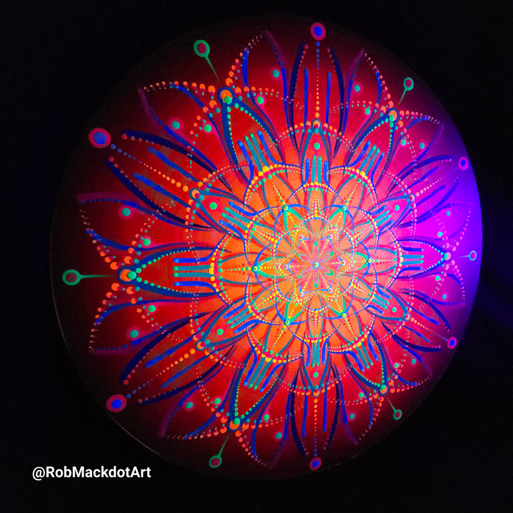 60cm Original Psychedelic Artwork 21