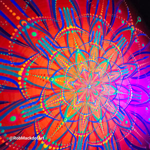 60cm Original Psychedelic Artwork 21