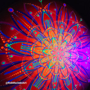 60cm Original Psychedelic Artwork 21