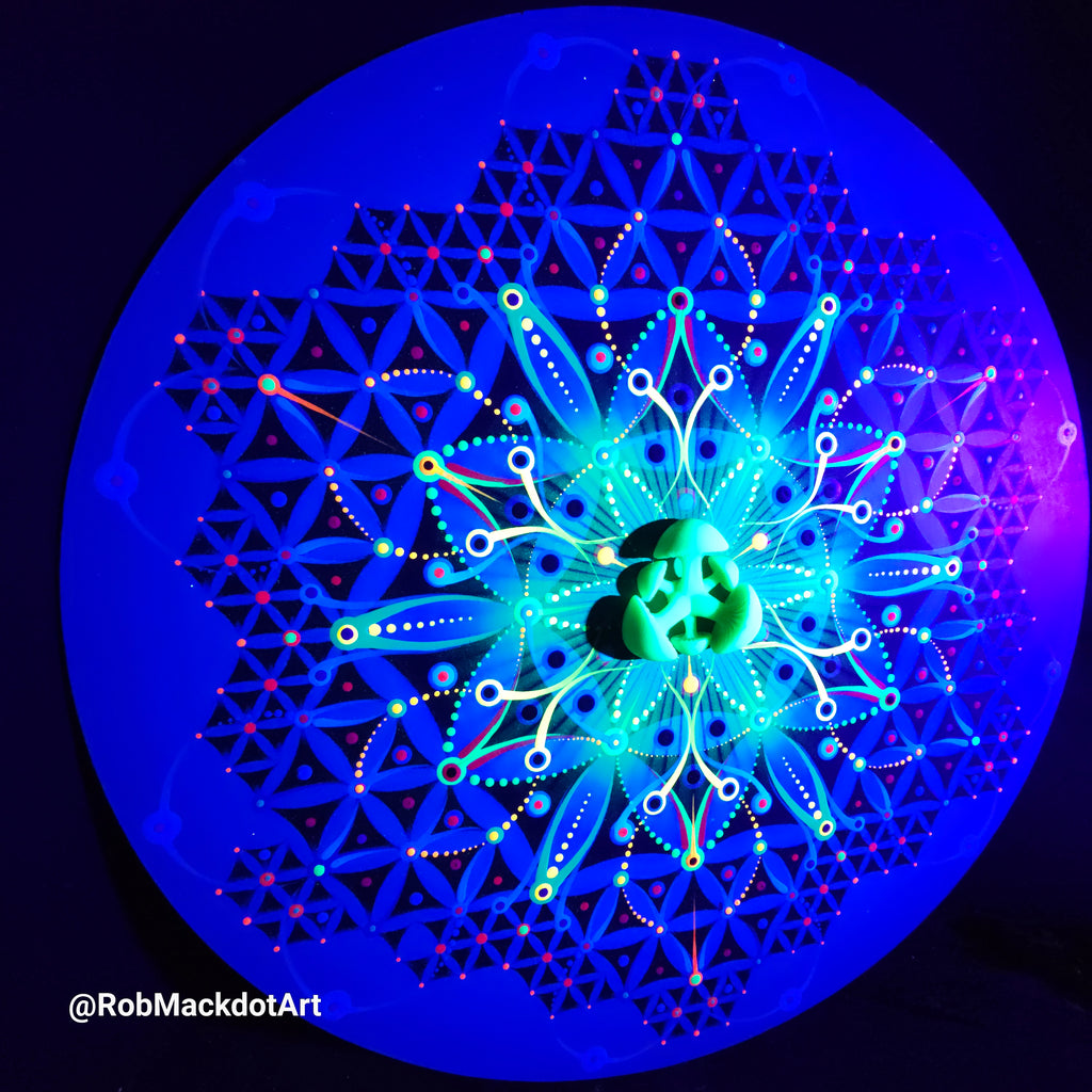 60cm Original Psychedelic Artwork 24