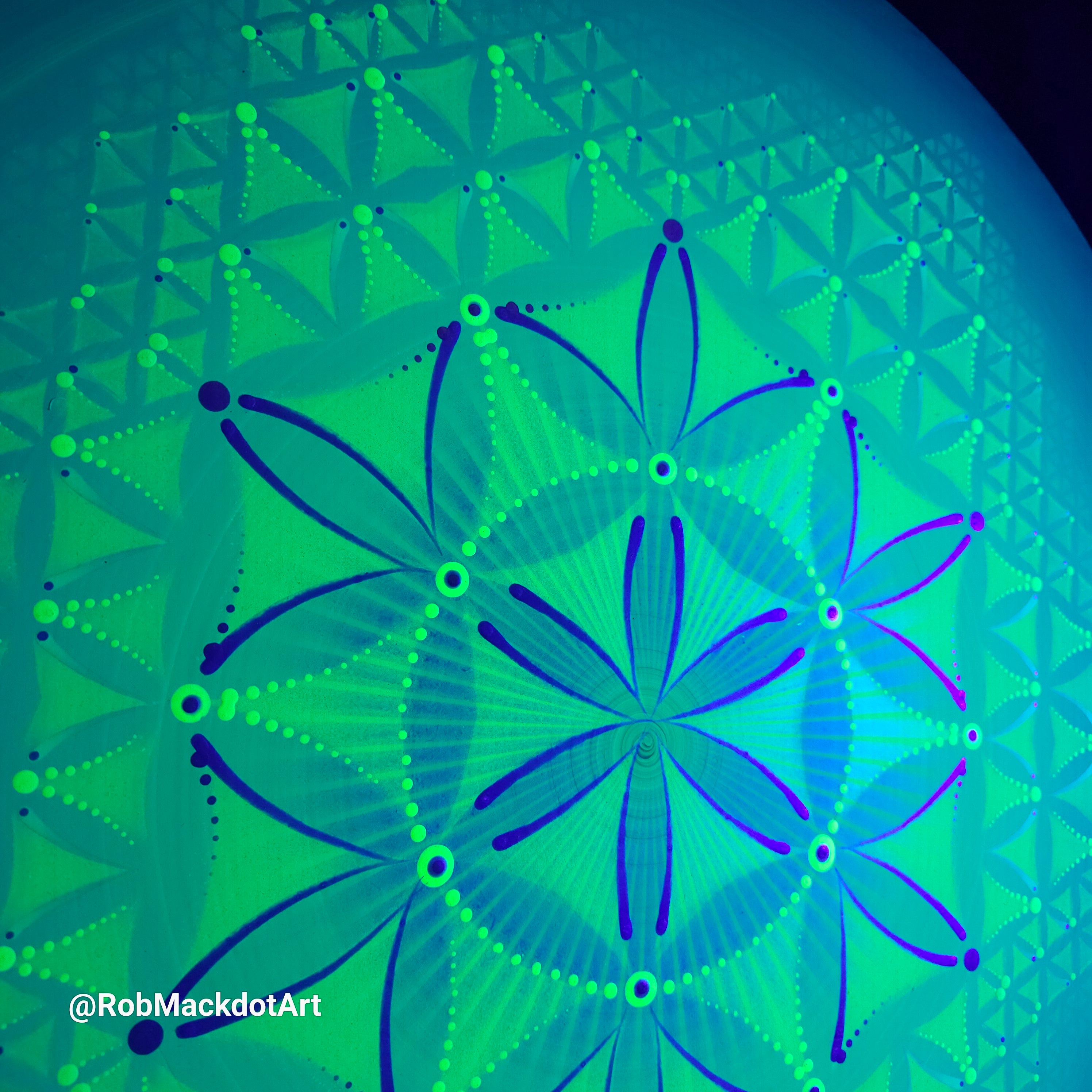 60cm Original Psychedelic Artwork 22