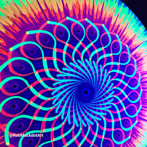 60cm Original Psychedelic Artwork 24