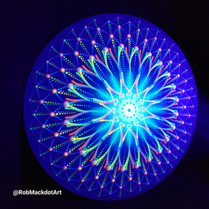 60cm Original Psychedelic Artwork 25