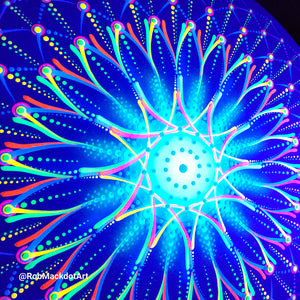 60cm Original Psychedelic Artwork 25