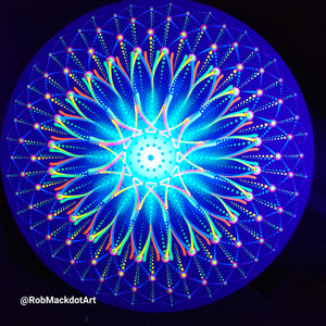60cm Original Psychedelic Artwork 25