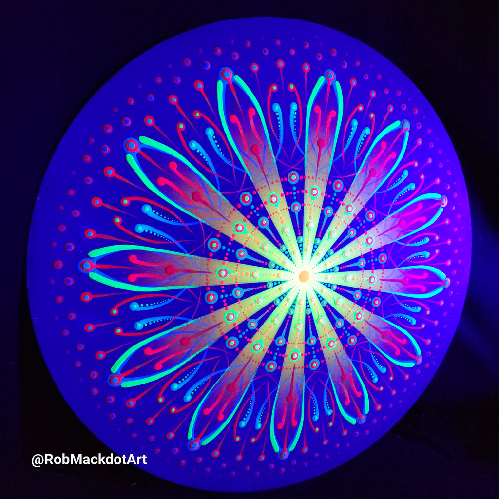60cm Original Psychedelic Artwork 23