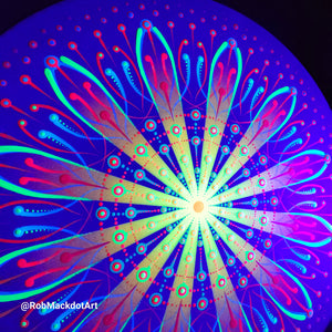 60cm Original Psychedelic Artwork 23