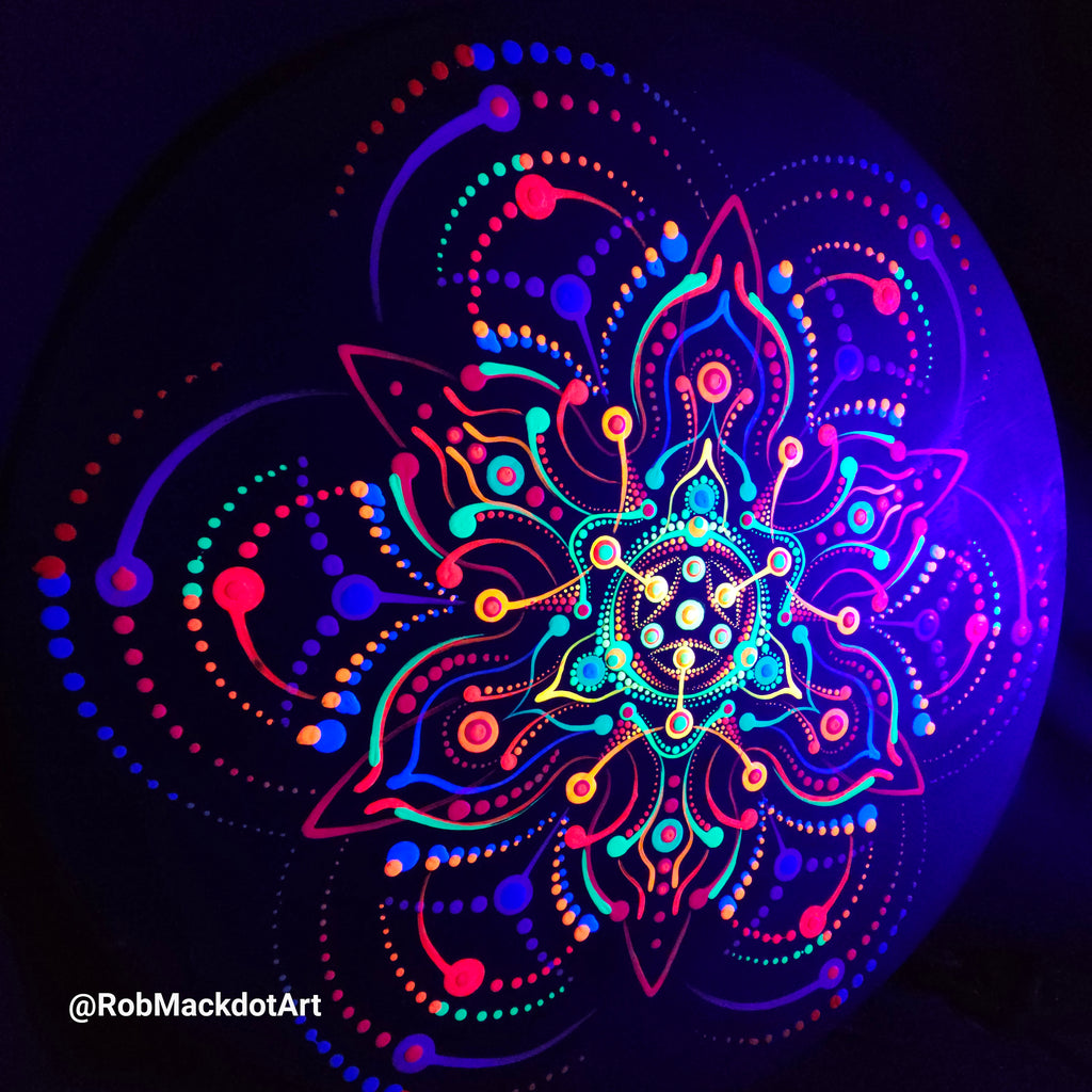 60cm Original Psychedelic Artwork 26