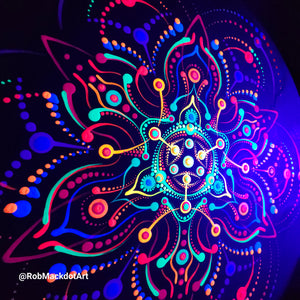 60cm Original Psychedelic Artwork 26
