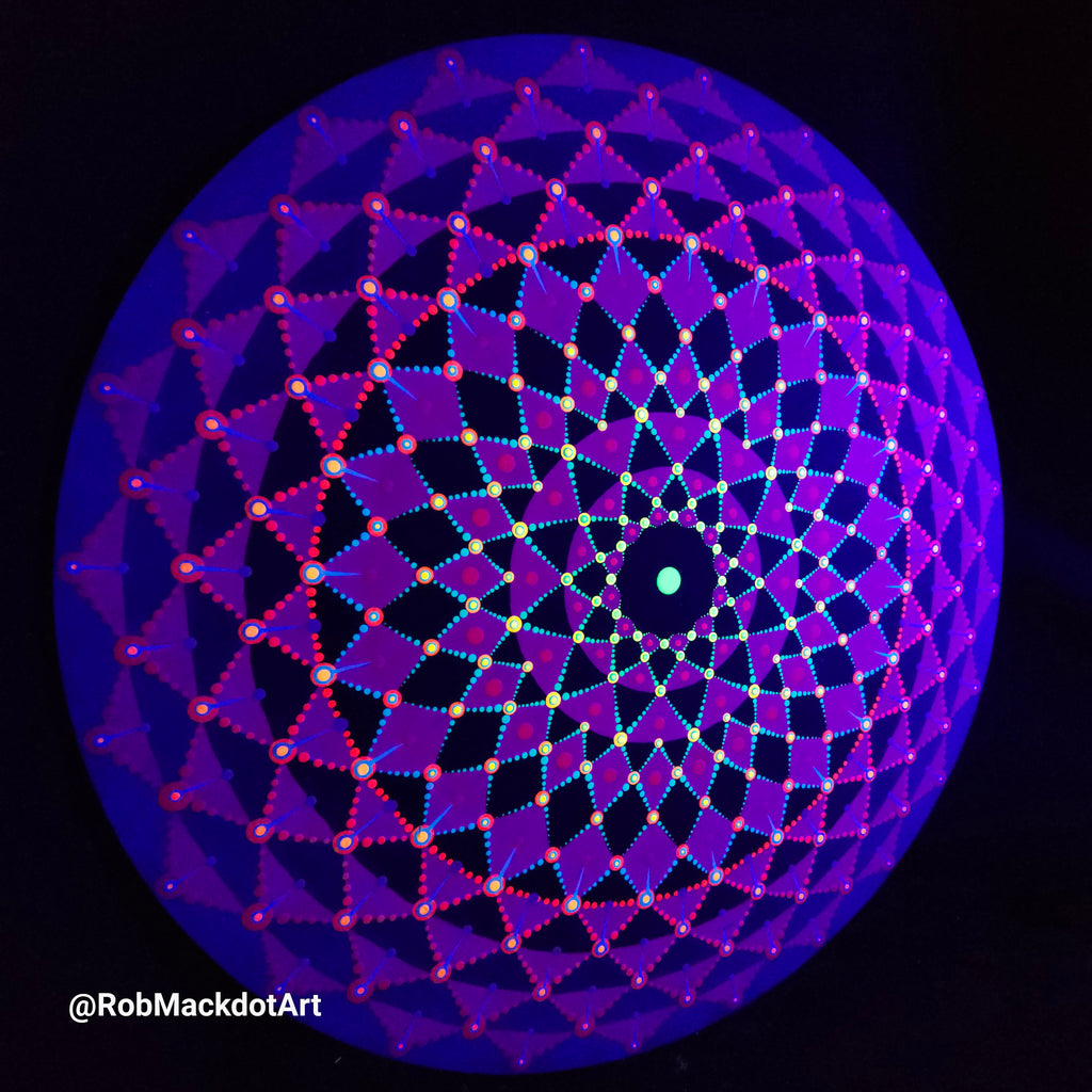 60cm Original Psychedelic Artwork 27